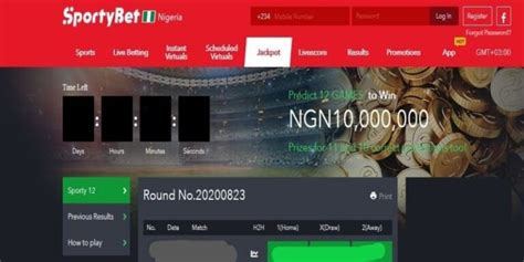 SPORTYBET WEEKEND JACKPOT PREDICTIONS :29TH .